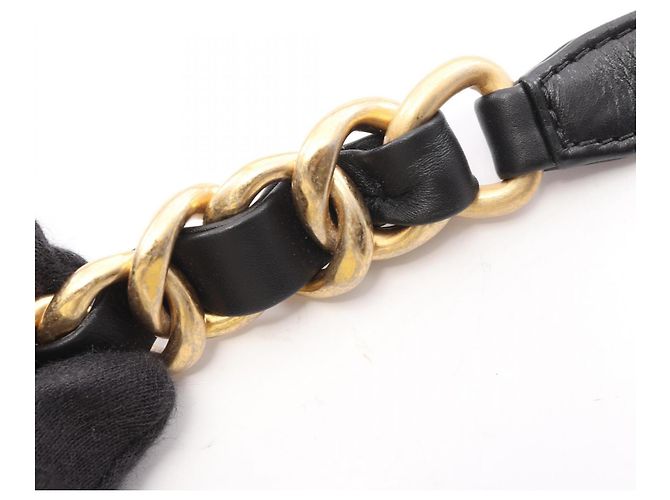 Borsa a tracolla Chanel Matelassé con catena Nero - vista 7