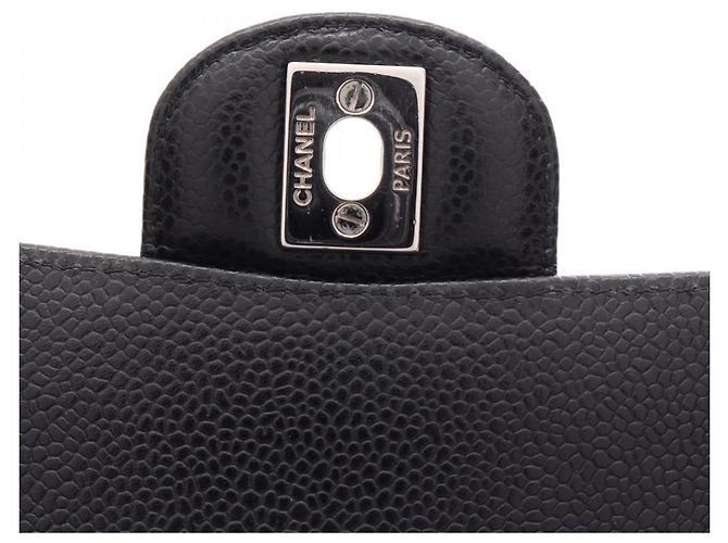 Timeless Borsa a tracolla Chanel Matelassé Double Flap Nero - vista 10