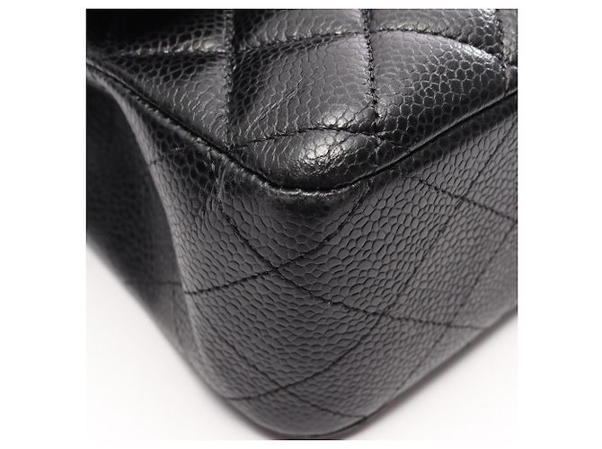 Timeless Borsa a tracolla Chanel Matelassé Double Flap Nero - vista 11