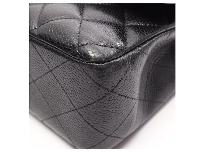Timeless Borsa a tracolla Chanel Matelassé Double Flap Nero - vista 13