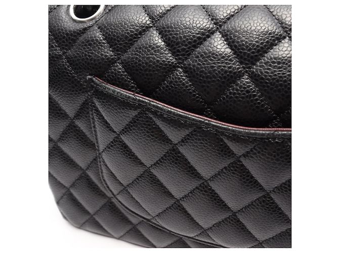 Timeless Borsa a tracolla Chanel Matelassé Double Flap Nero - vista 16