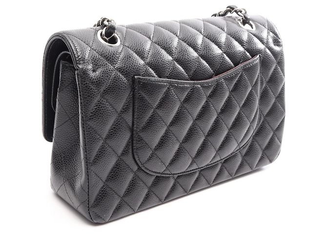 Timeless Borsa a tracolla Chanel Matelassé Double Flap Nero - vista 2