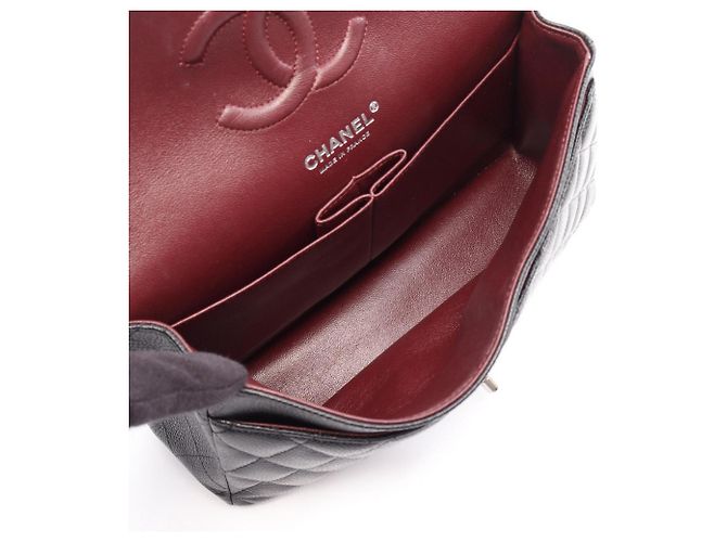Timeless Borsa a tracolla Chanel Matelassé Double Flap Nero - vista 3