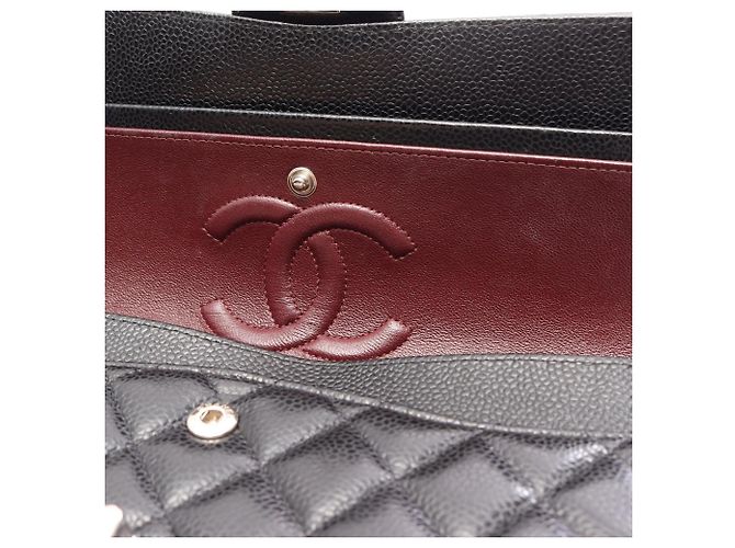 Timeless Borsa a tracolla Chanel Matelassé Double Flap Nero - vista 8