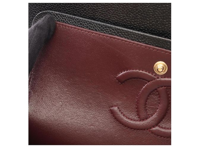 Borsa a tracolla Chanel Matelassé Double Flap Nero - vista 10