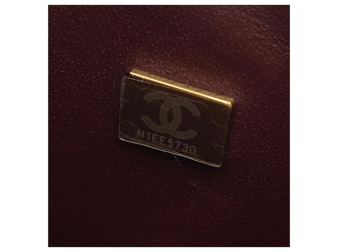 Borsa a tracolla Chanel Matelassé Double Flap Nero - vista 5