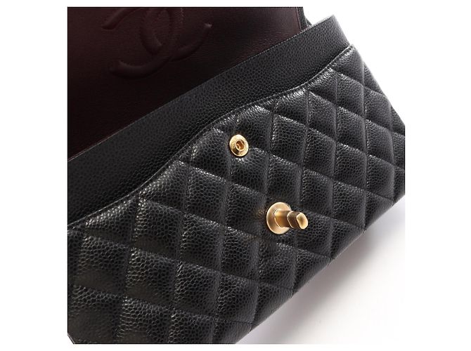 Timeless Borsa a tracolla Chanel Matelassé Double Flap Nero - vista 10