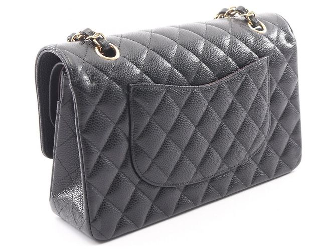 Timeless Borsa a tracolla Chanel Matelassé Double Flap Nero - vista 2