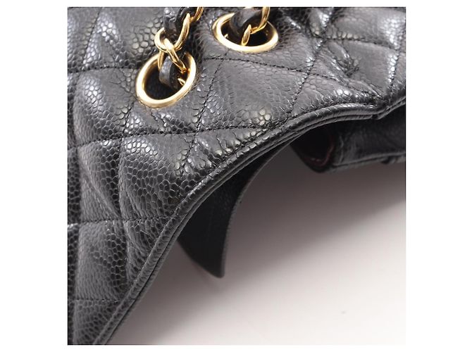 Timeless Borsa a tracolla Chanel Matelassé Double Flap Nero - vista 6