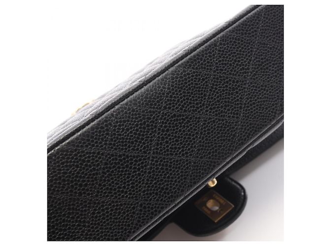 Timeless Borsa a tracolla Chanel Matelassé Double Flap Nero - vista 7