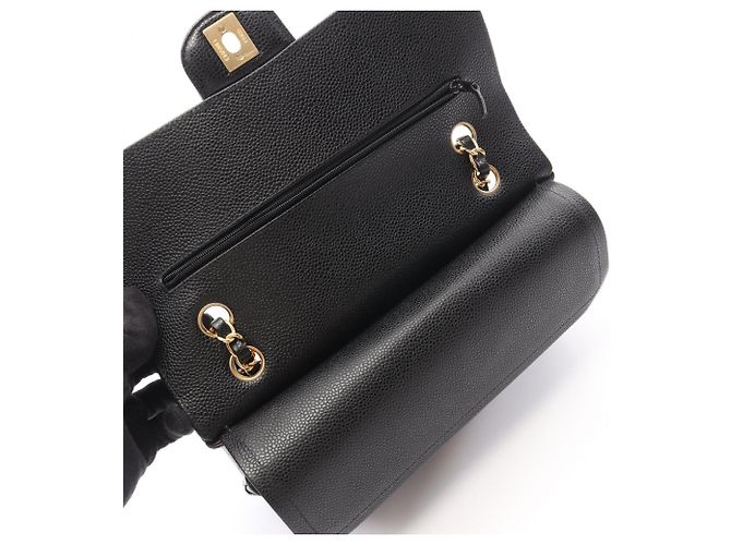 Timeless Borsa a tracolla Chanel Matelassé Double Flap Nero - vista 9