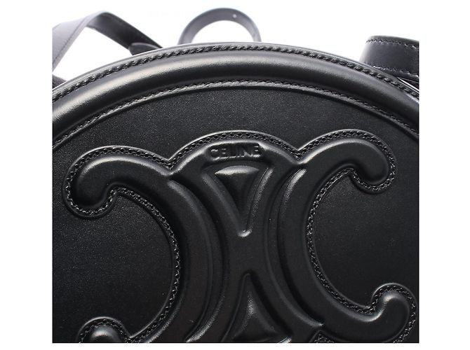 Céline Borsa a tracolla ovale Celine Cuile Triomphe Nero - vista 4
