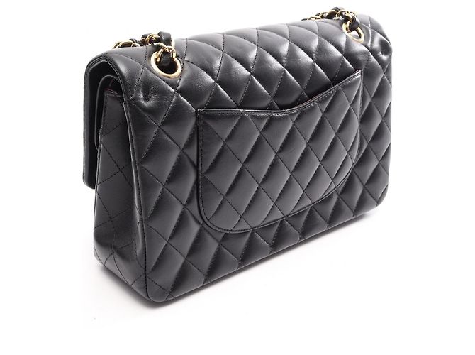 Timeless Borsa a tracolla Chanel Matelassé Double Flap Nero - vista 2