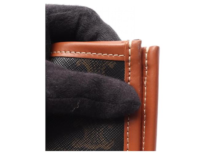 Céline Celine Horizontal Cabas Triomphe Tote Bag Braun Schwarz - Ansicht 10