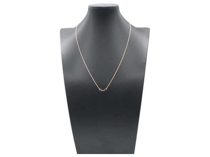Collana Tiffany & Co. T Smile Mini in oro rosa 18K D'oro - vista 5