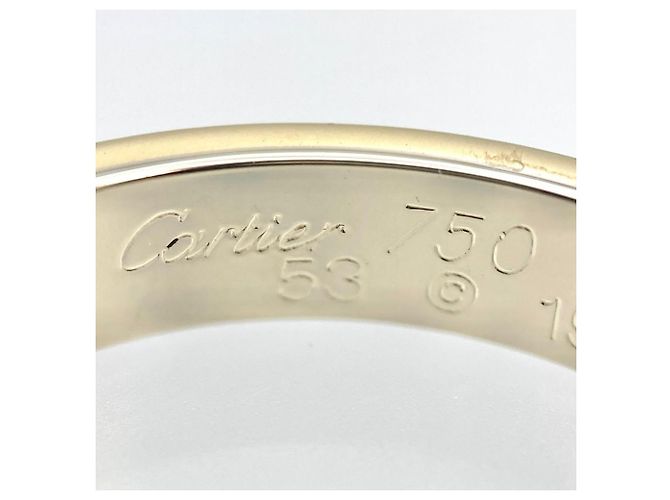 Anel Cartier Louis Vendôme Três Cores - vista 6
