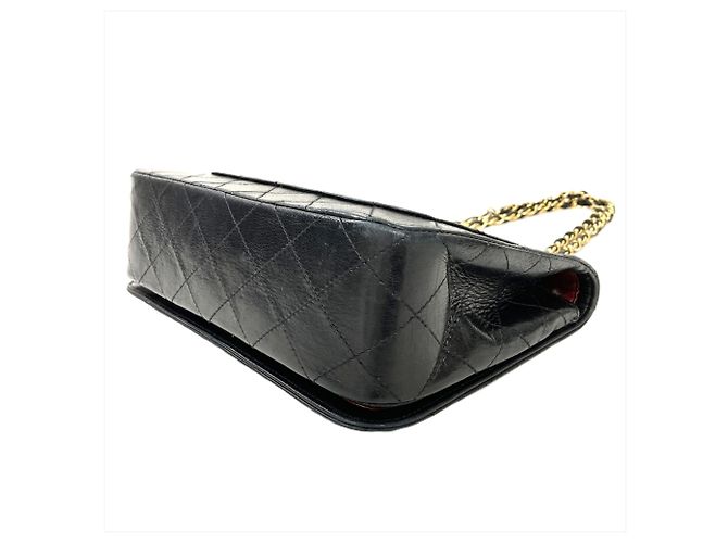 Borsa a tracolla Chanel Matelassé con patta completa e catena Nero - vista 4