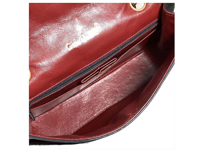 Borsa a tracolla Chanel Matelassé con patta completa e catena Nero - vista 6
