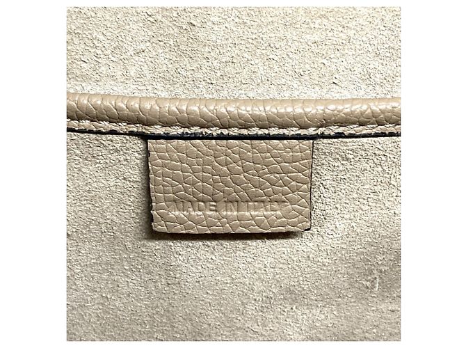 Céline Borsa a mano 2-Way Celine Luggage Nano in vitello Grayish Grigio - vista 8