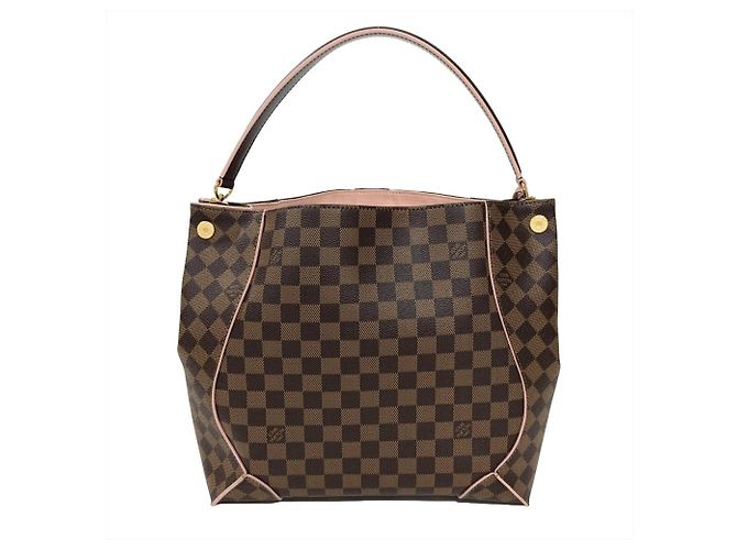 Louis Vuitton Caissa Hobo Shoulder Bag Brown Pink Damier ebene - view 2