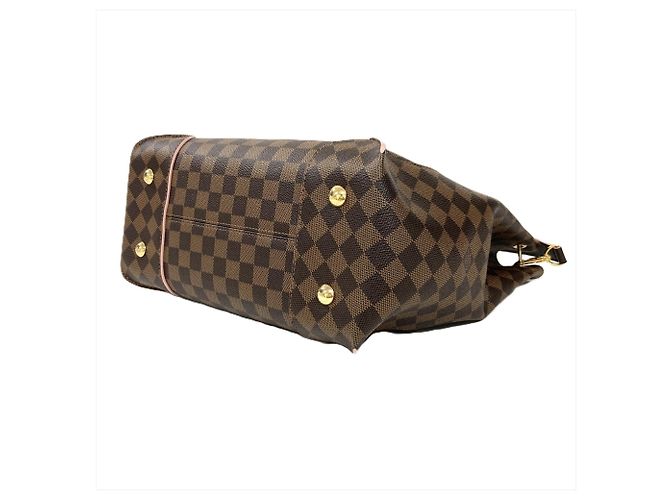 Louis Vuitton Caissa Hobo Shoulder Bag Brown Pink Damier ebene - view 4