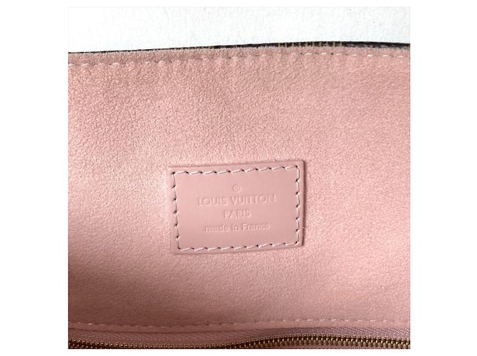 Louis Vuitton Caissa Hobo Shoulder Bag Brown Pink Damier ebene - view 6