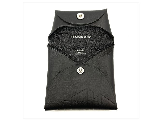 Hermès Hermes Bastia Coin Case in Swift Leather Black - view 4
