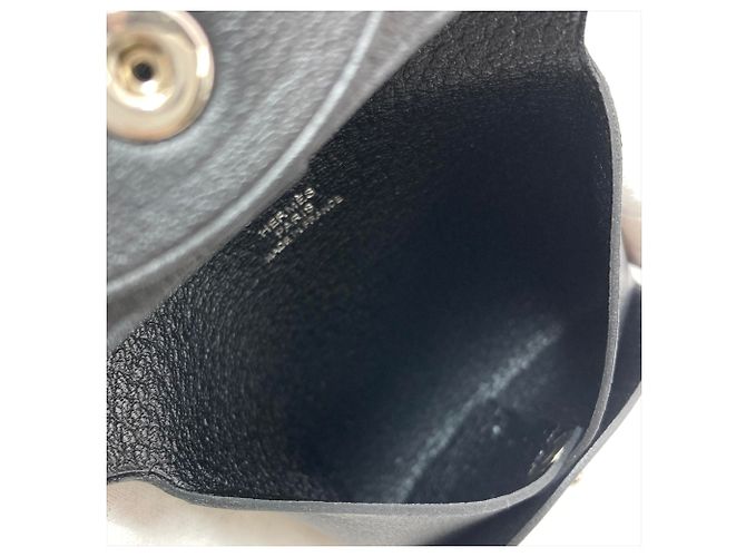 Hermès Hermes Bastia Coin Case in Swift Leather Black - view 6