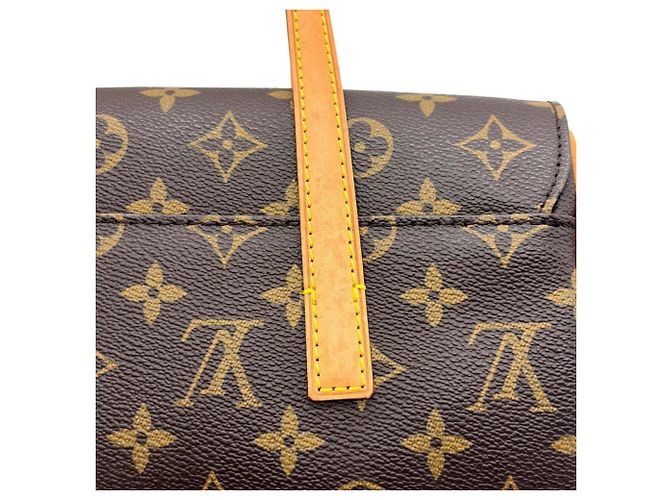 Louis Vuitton Sonatine Handtasche Braun Monogramm - Ansicht 7