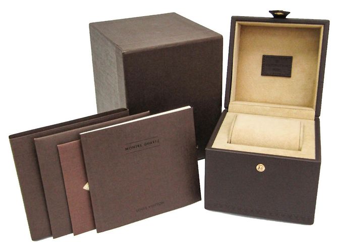 Louis Vuitton Tambour Steel Quartz Damenuhr - Ansicht 6