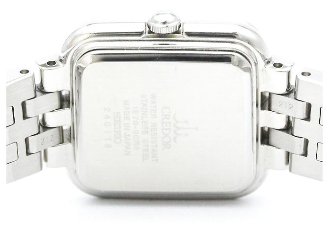 Orologio da polso da donna Seiko Credor Signo Diamond Quartz - vista 7