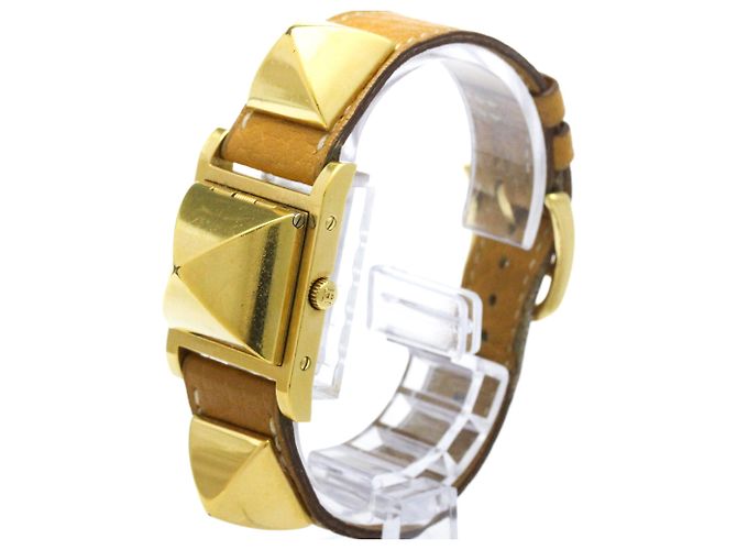 Hermès Reloj de mujer Hermes Medor chapado en oro Quartz - vista 2