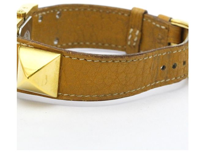 Hermès Reloj de mujer Hermes Medor chapado en oro Quartz - vista 3