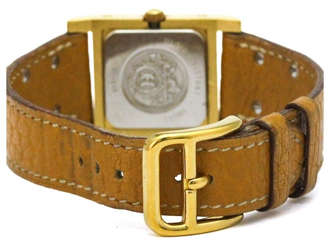 Hermès Reloj de mujer Hermes Medor chapado en oro Quartz - vista 5