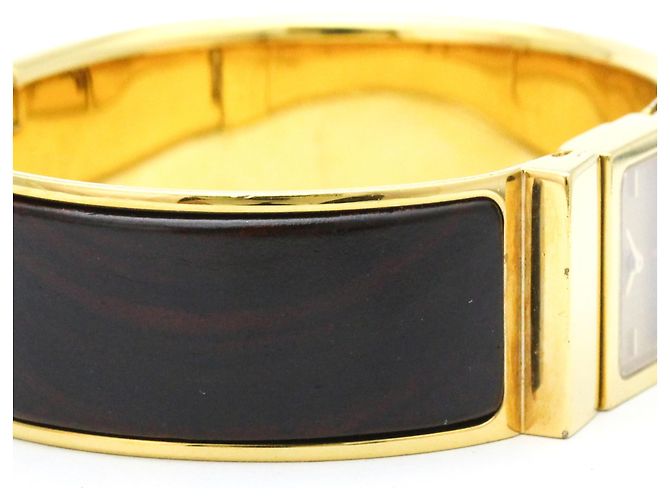 Hermès Reloj HERMES Loque chapado en oro Quartz para mujer LO1.201 - vista 7