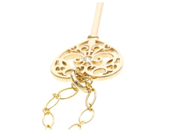 Tiffany & Co Collana Tiffany Enchanted Heart Key D'oro - vista 6