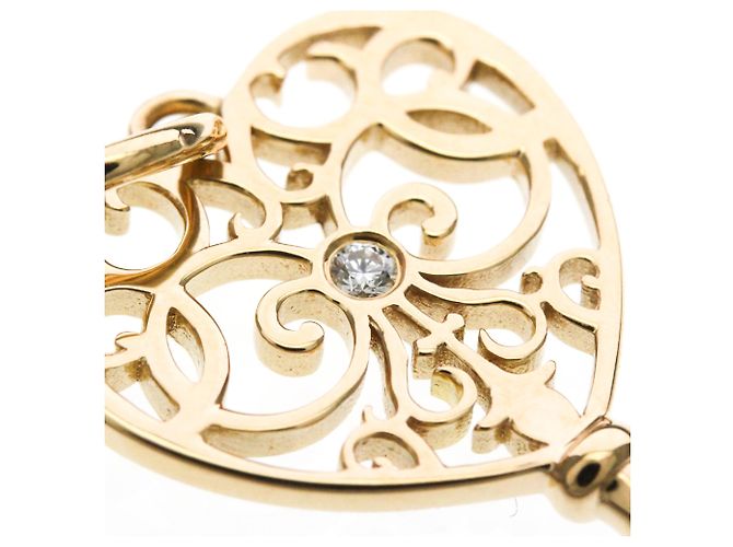 Tiffany & Co Collana Tiffany Enchanted Heart Key D'oro - vista 7