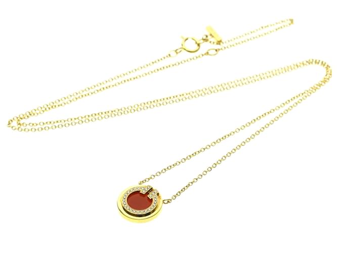 Tiffany & Co Collana Tiffany T TWO Circle Mini D'oro - vista 13