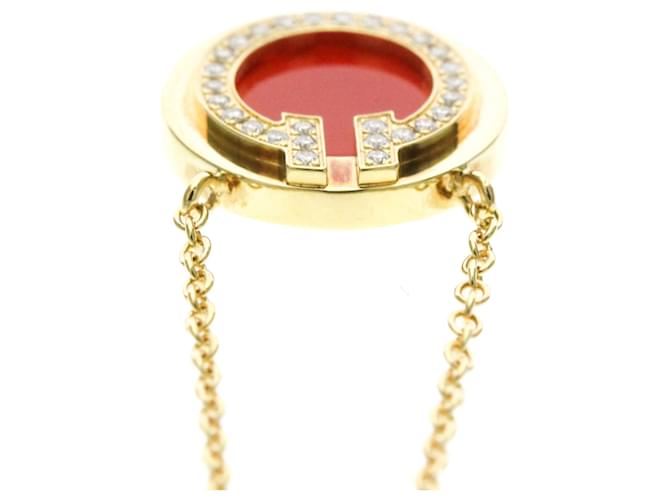 Tiffany & Co Collana Tiffany T TWO Circle Mini D'oro - vista 6