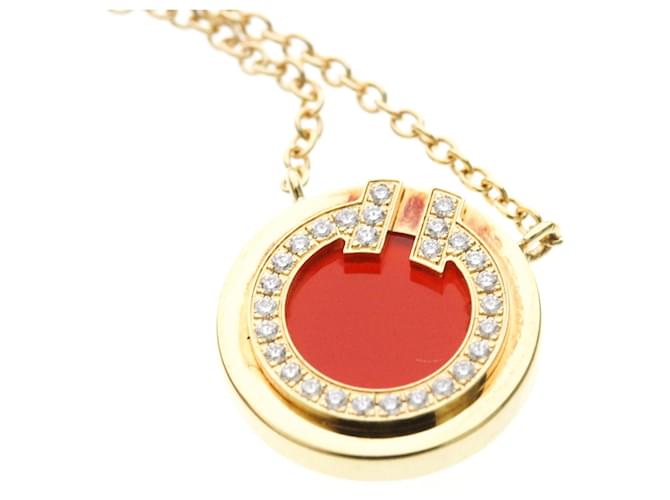 Tiffany & Co Collana Tiffany T TWO Circle Mini D'oro - vista 7