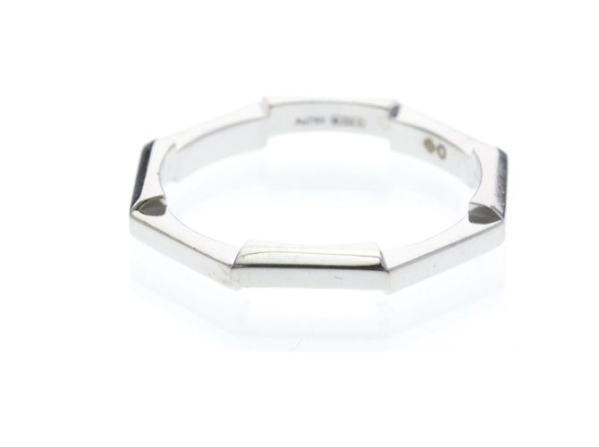 Gucci Link to Love Ehering aus Weißgold Silber - Ansicht 11