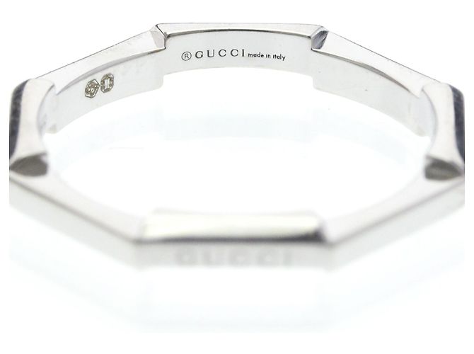 Gucci Link to Love Ehering aus Weißgold Silber - Ansicht 14