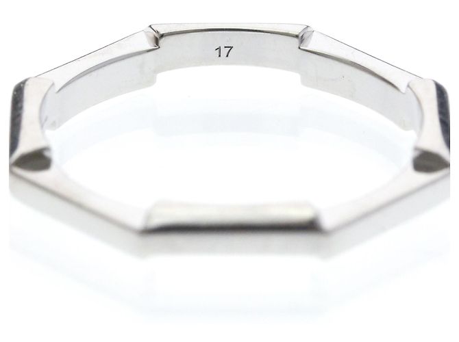 Gucci Link to Love Ehering aus Weißgold Silber - Ansicht 17