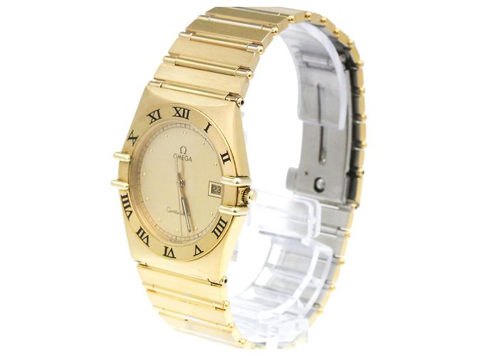 Orologio da uomo Omega Constellation Gold Plated Quartz 396.1076 - vista 2