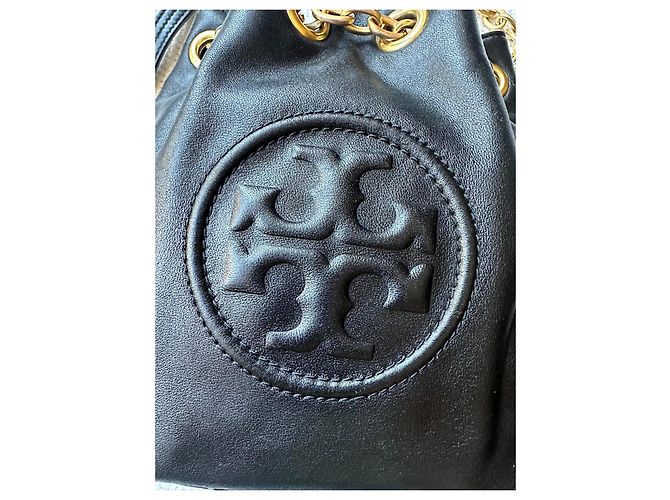 Borsa a secchiello Tory Burch in pelle nera Nero - vista 2