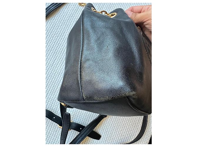 Borsa a secchiello Tory Burch in pelle nera Nero - vista 3