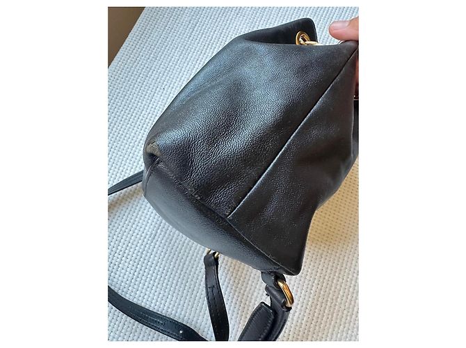 Borsa a secchiello Tory Burch in pelle nera Nero - vista 4