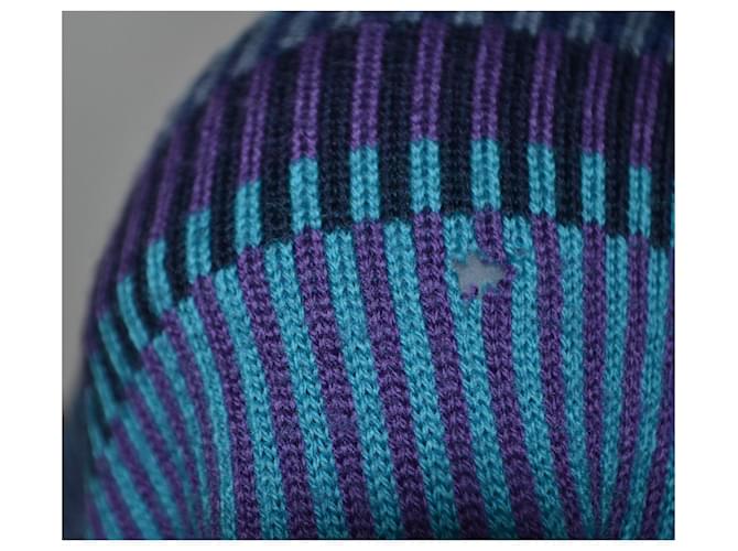 Jersey de rayas Etro Azul Gris Púrpura - vista 3