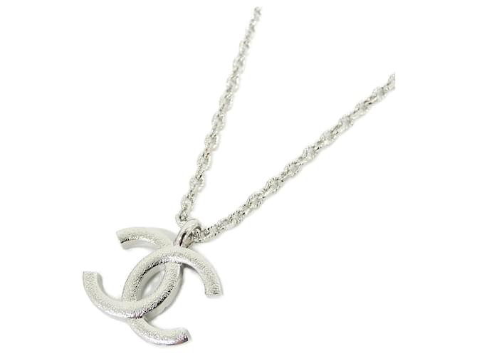Collana Chanel ABF793 Argento Nero - vista 3
