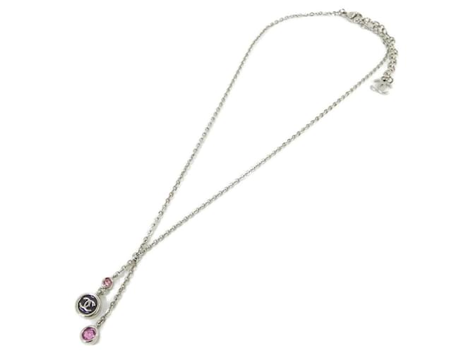 Collana Chanel ABH766 Nero Rosa - vista 2